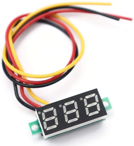 0.28 Inch 2.5V-30V Mini digital voltmeter voltage tester voltmeter – Diy  Cart