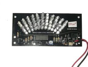 Diycart LM3915 LED VU Meter Audio Level Indicator DC 12V BAR & DOT Volume Meter Electronic Components Electronic Hobby Kit